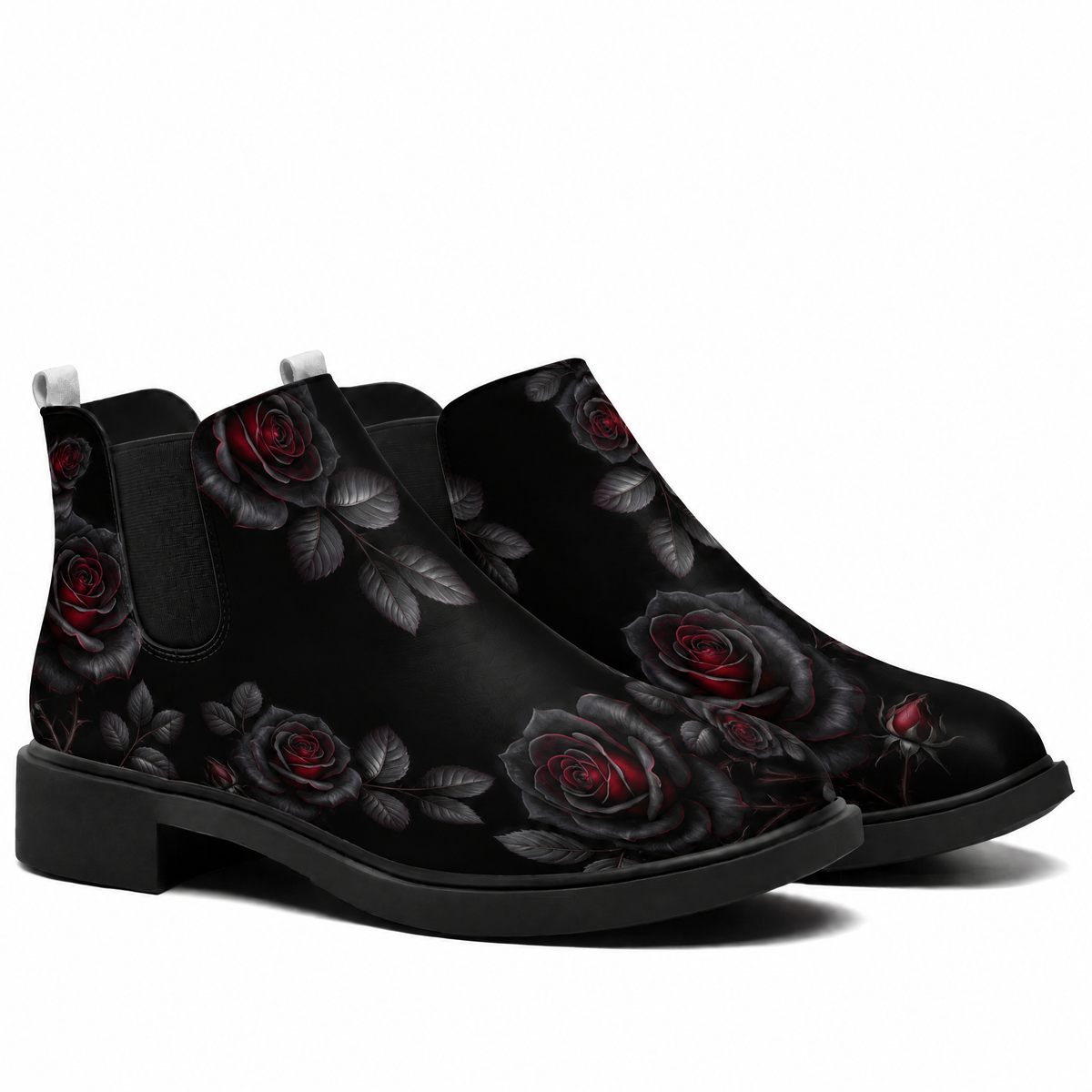 Thornveil Rose Chelsea Boots