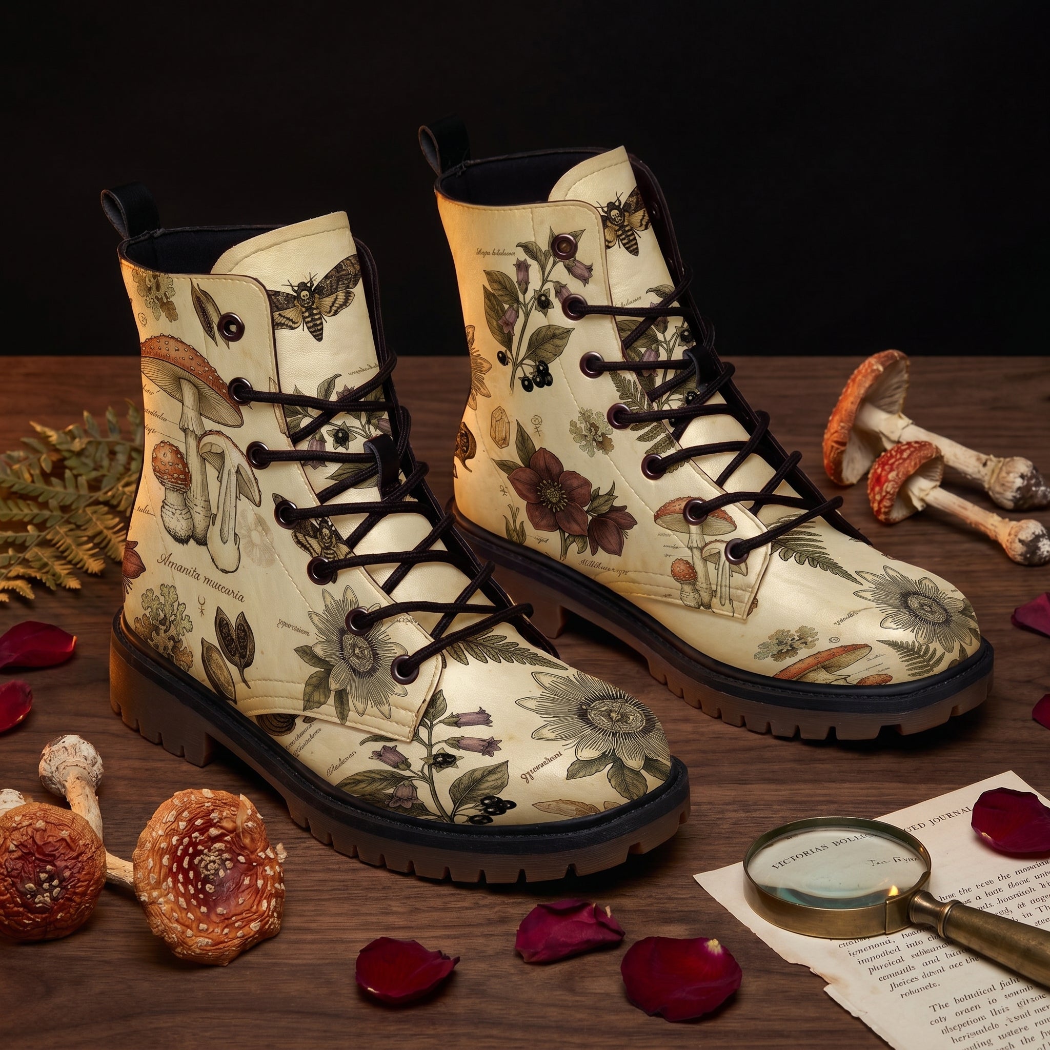 Materia Medica Vegan Leather Boots - Lifestyle 3