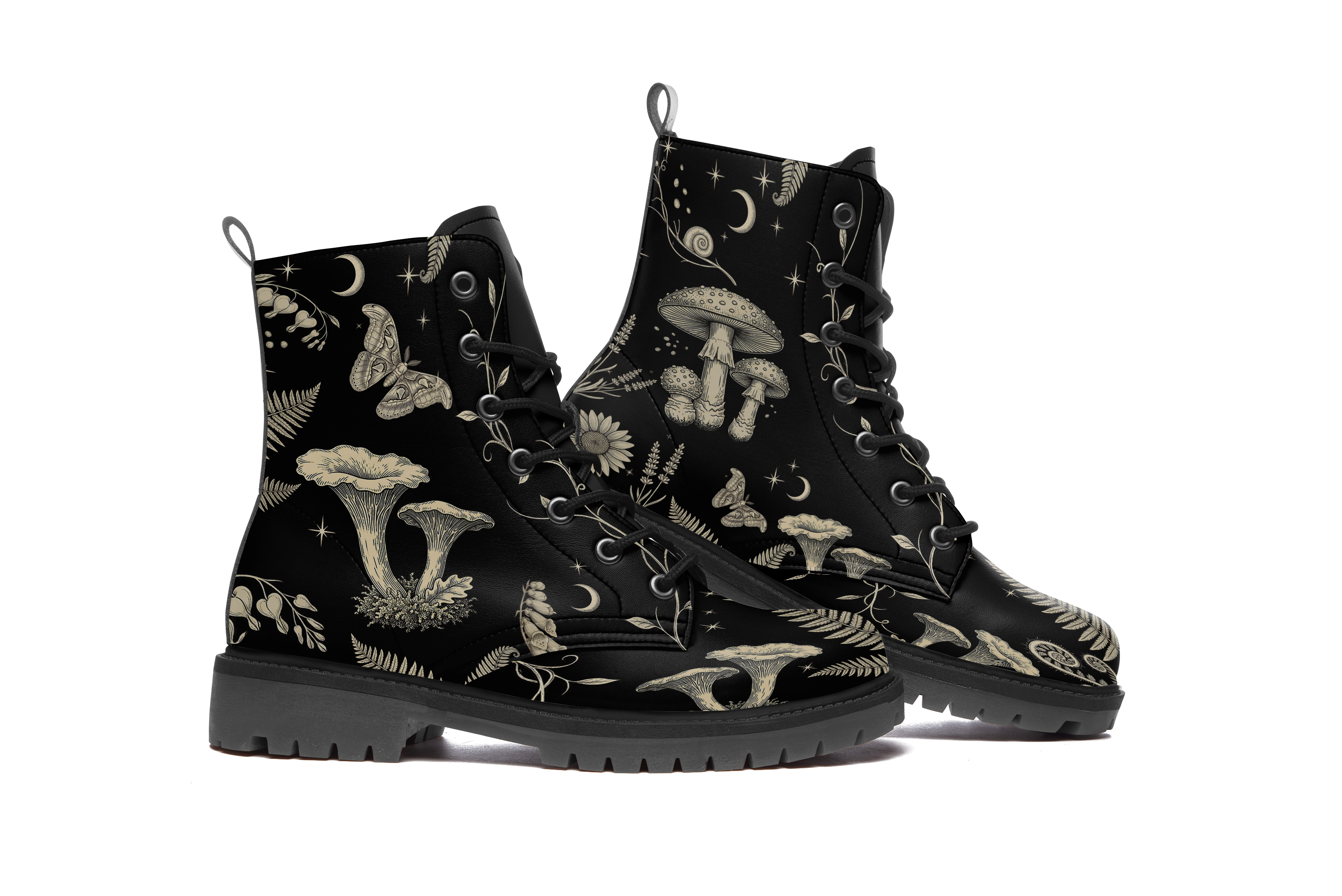 Mycelia Vegan Leather Boots - featured