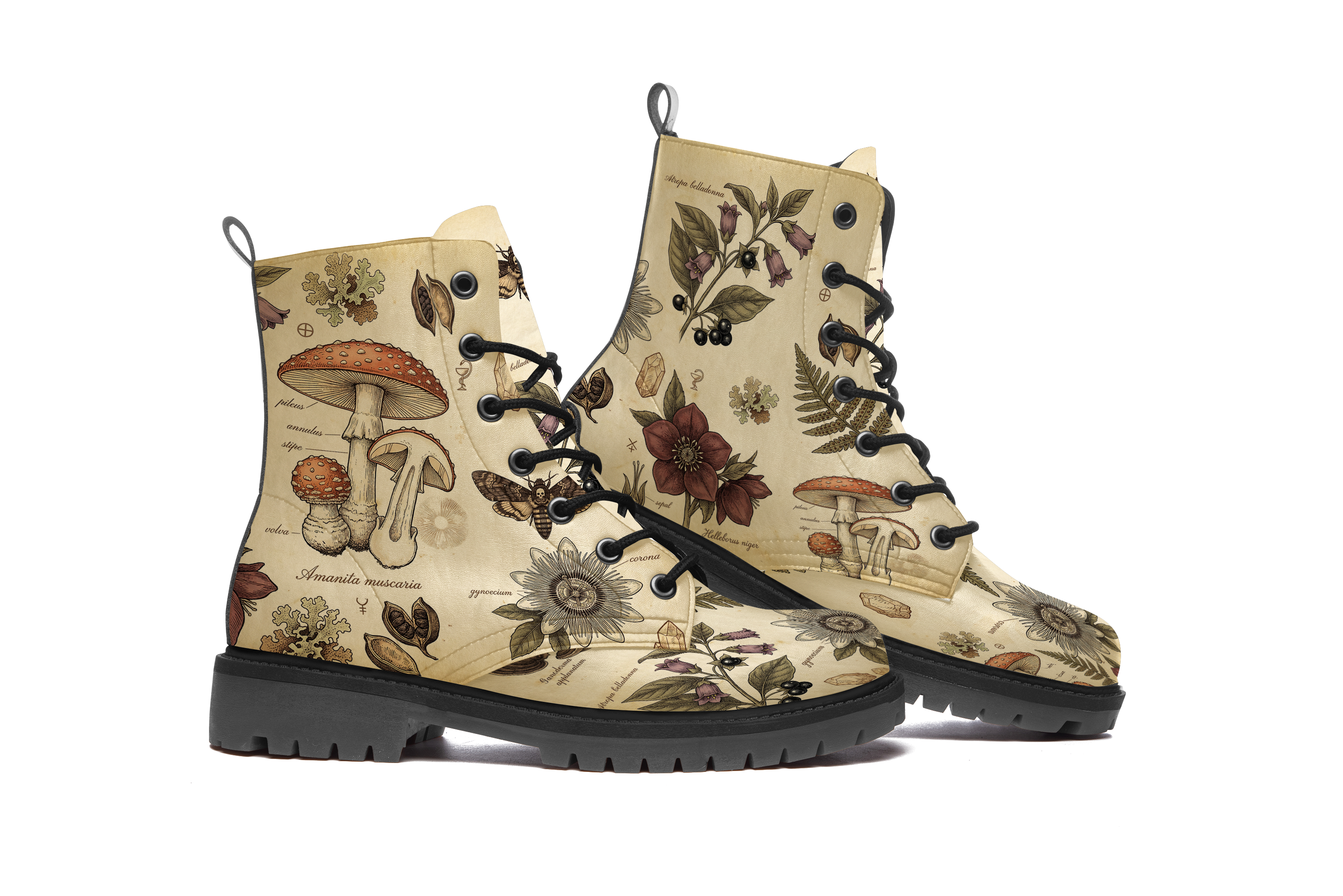 Materia Medica Vegan Leather Boots - View 1
