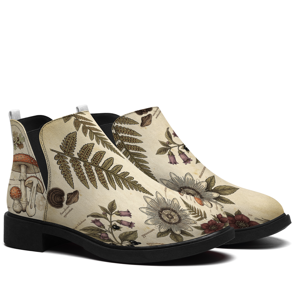 Materia Medica Chelsea Boots - pair angle view on white background
