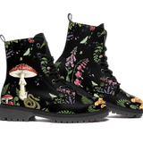 Digitalis Vegan Leather Boots - Featured