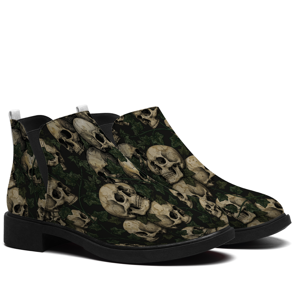 Ossuary Chelsea Boots - pair angle view on white background