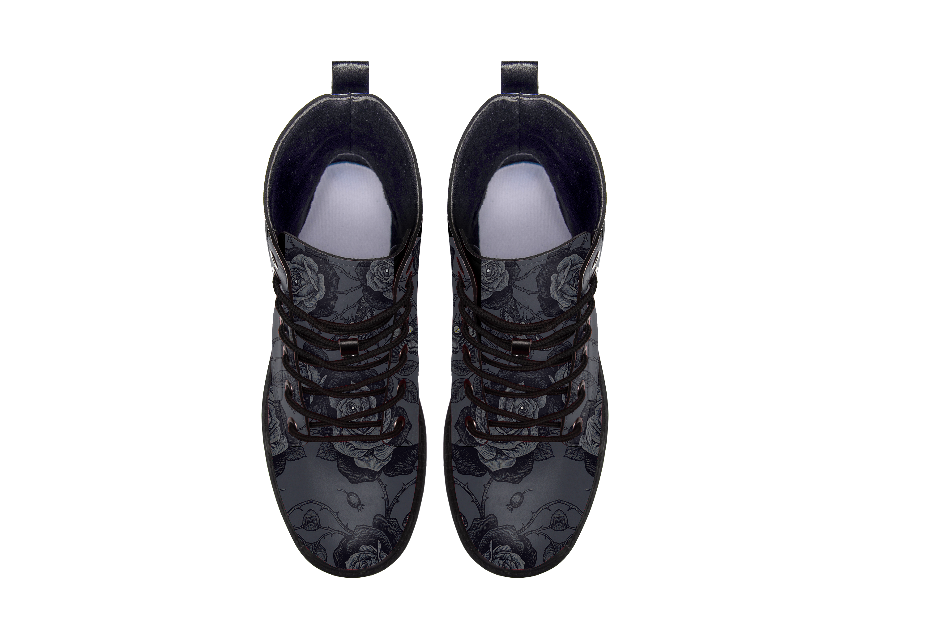 Acherontia Vegan Leather Boots - View 2