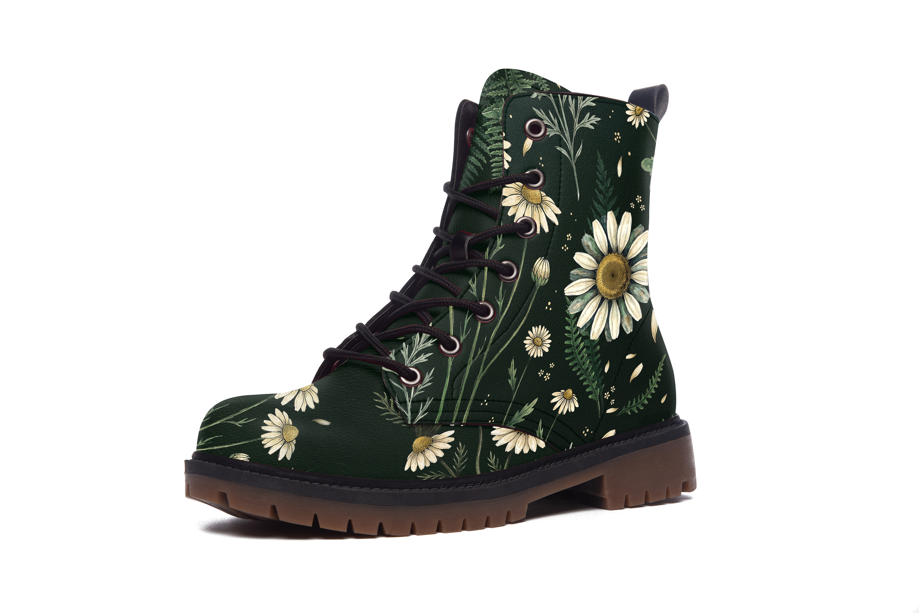 Matricaria Vegan Leather Boots - View 3