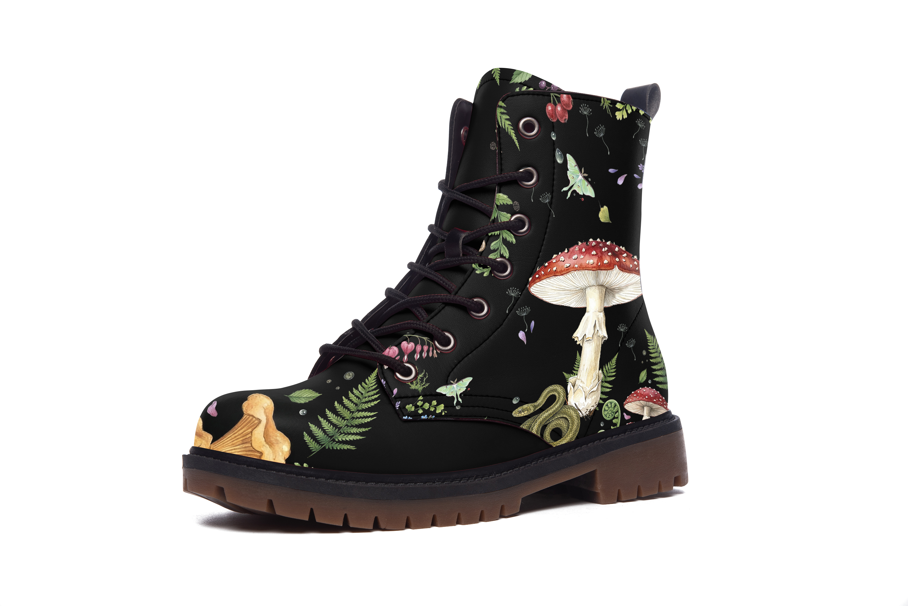 Digitalis Vegan Leather Boots - 4