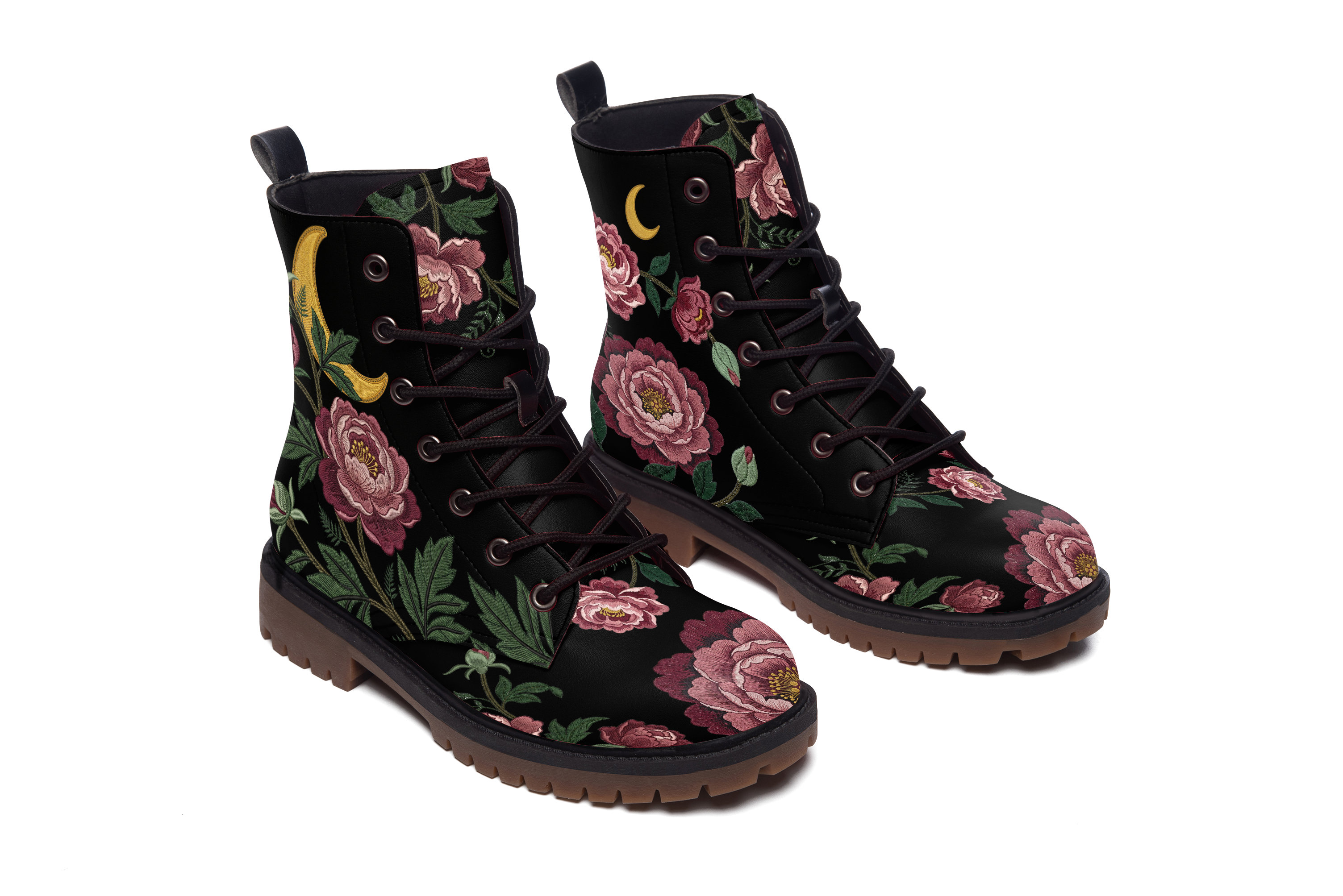 Paeonia Vegan Leather Boots - Image 7