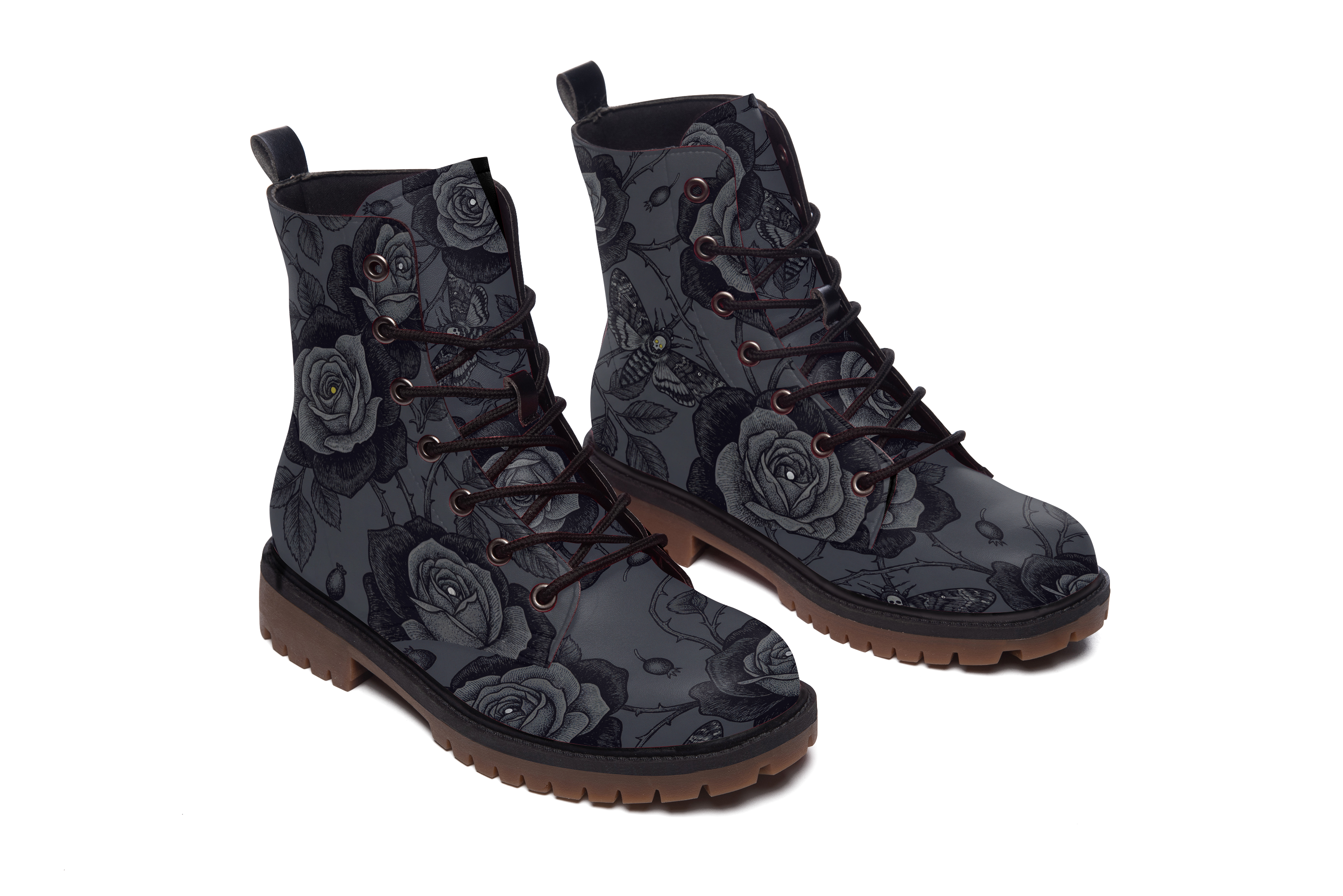 Acherontia Vegan Leather Boots - View 7