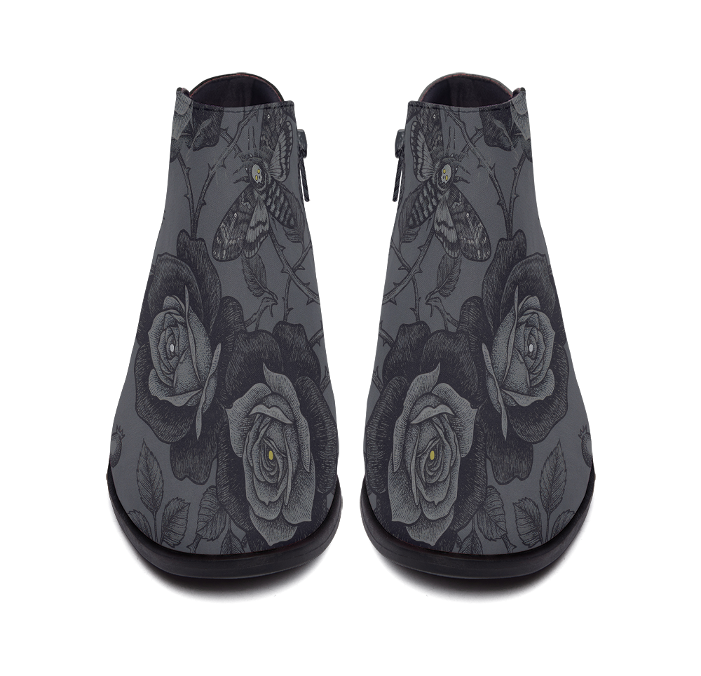 Acherontia Fashion Zip Boots