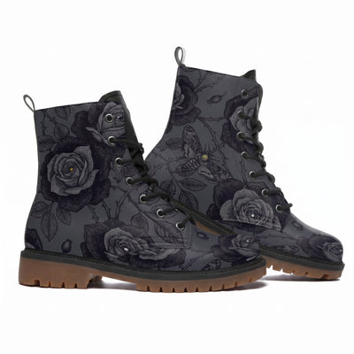 Acherontia Vegan Leather Boots