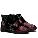 Paeonia Chelsea Boots - pair angle view on white background