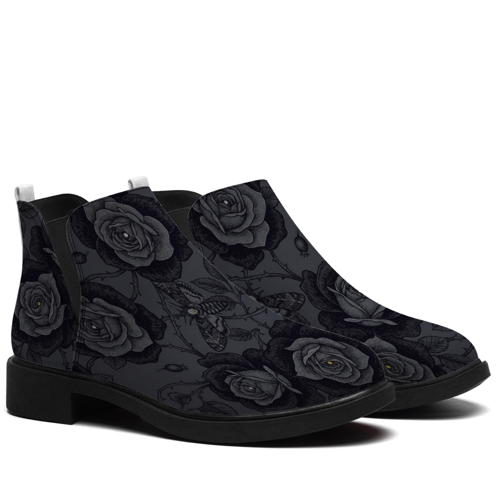 Acherontia Chelsea Boots — pair front view on white background