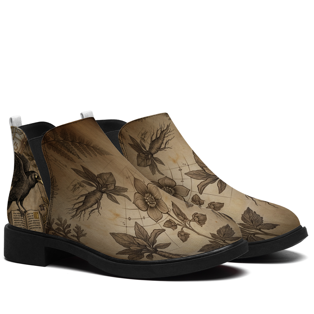 Corvus Chelsea Boots - pair angle view on white background