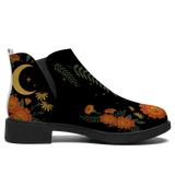 Calendula Chelsea Boots - single side view on white background