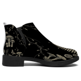 Mycelia Chelsea Boots - single side view on white background
