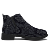 Acherontia Chelsea Boots — single side view on white background