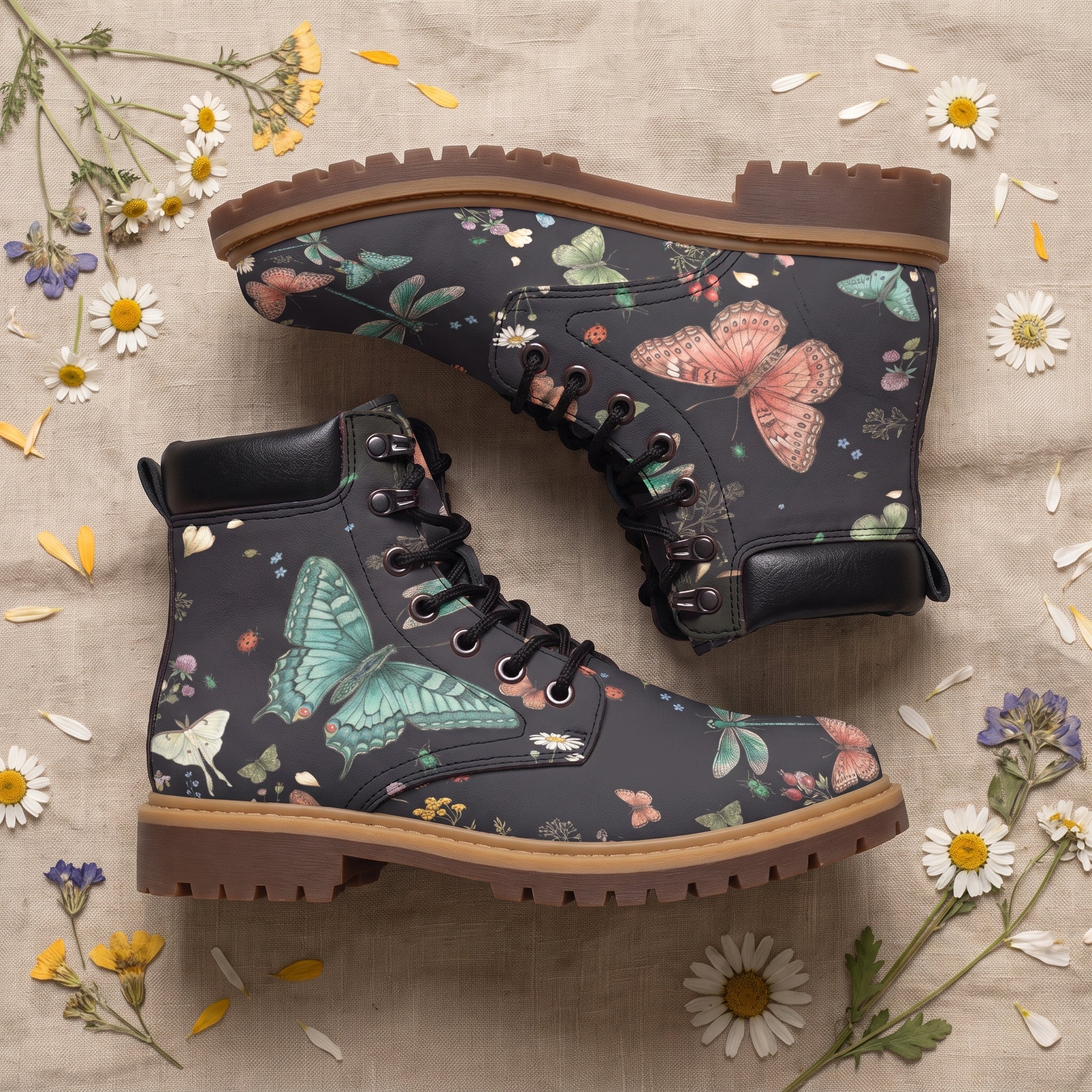 Aurelia Classic Boots - flat decor