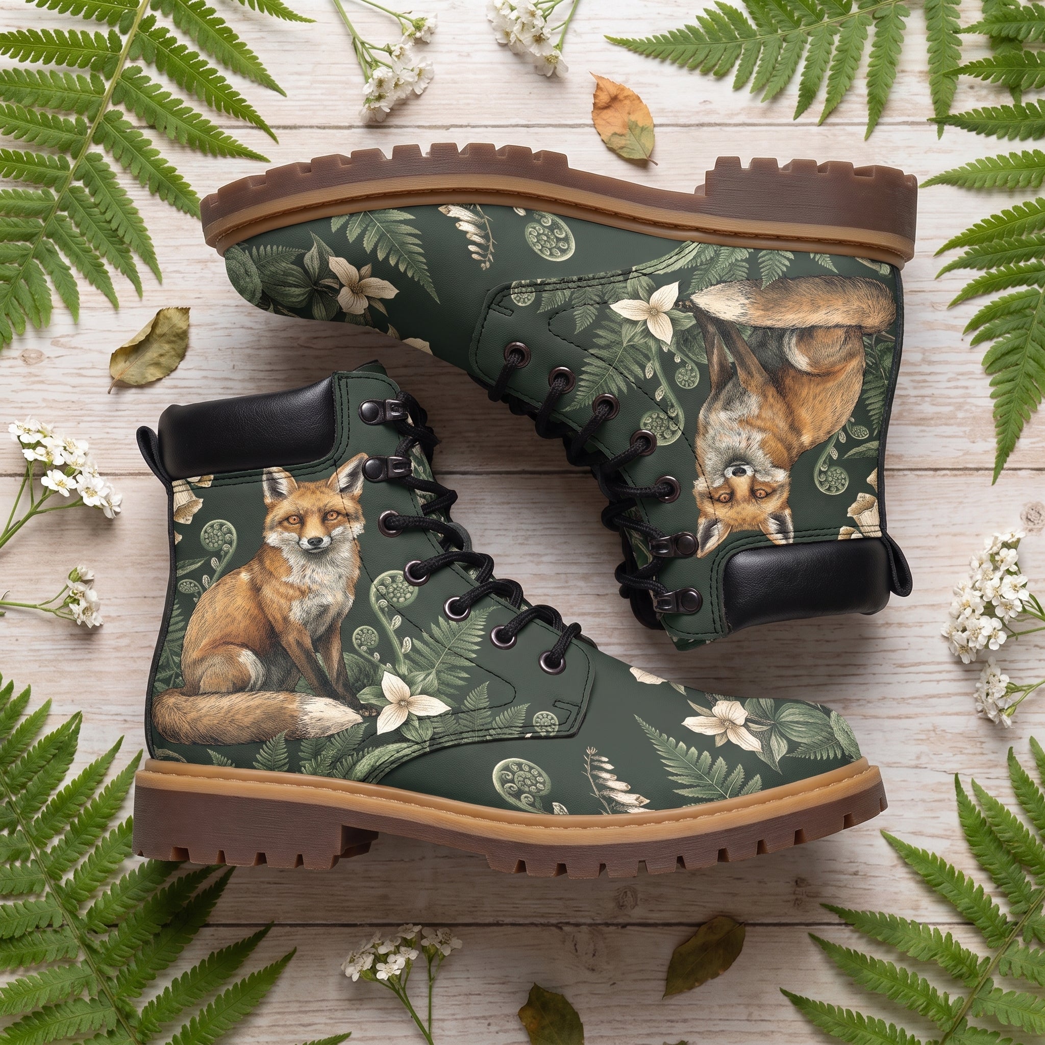 Vulpina Classic Boots - flat decor