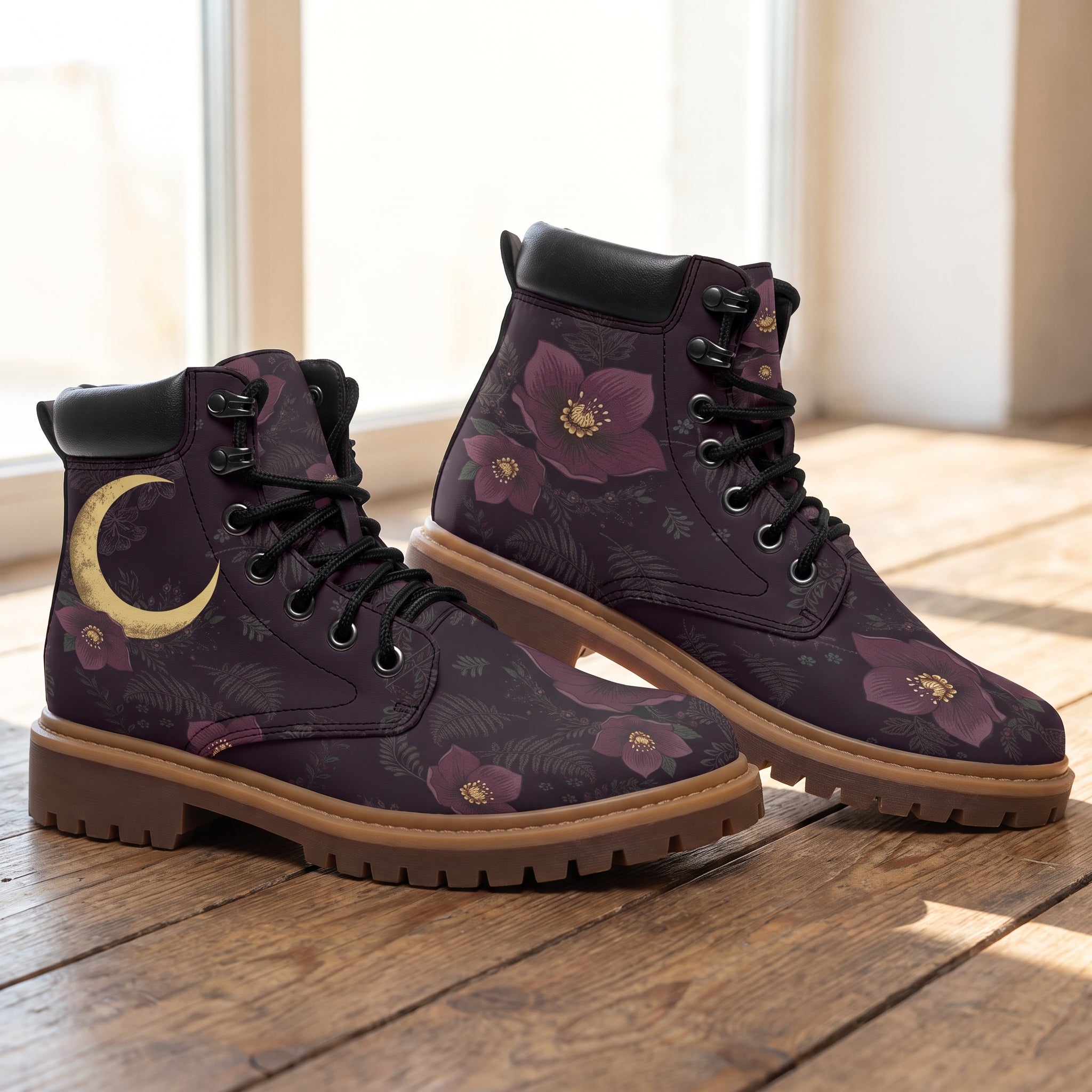 Vespertine Classic Boots - wood floor