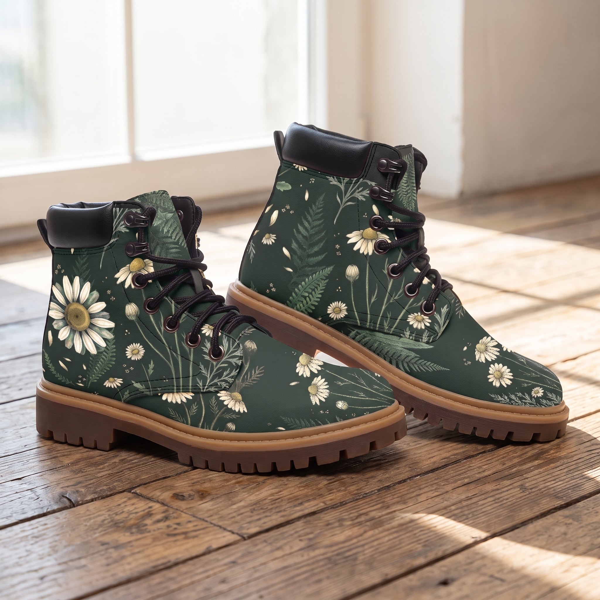 Matricaria Classic Boots - wood floor