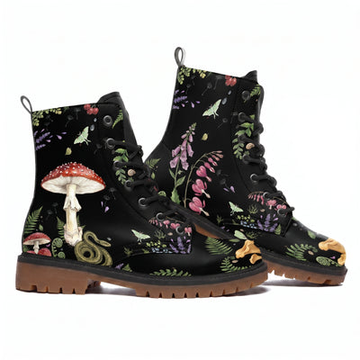 Digitalis Vegan Leather Boots