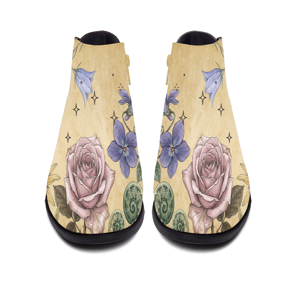 Herbarium Fashion Zip Boots