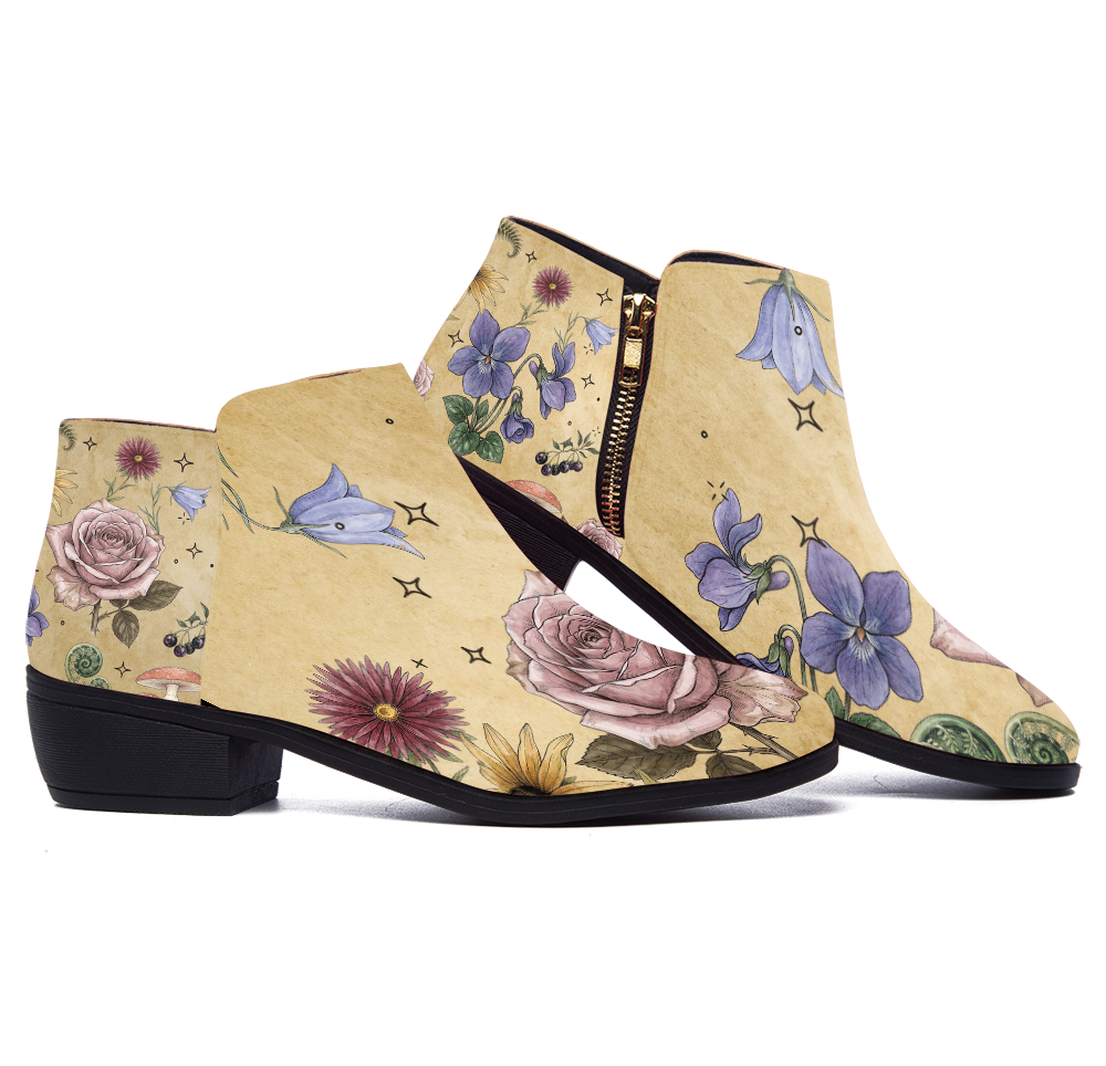 Herbarium Fashion Zip Boots