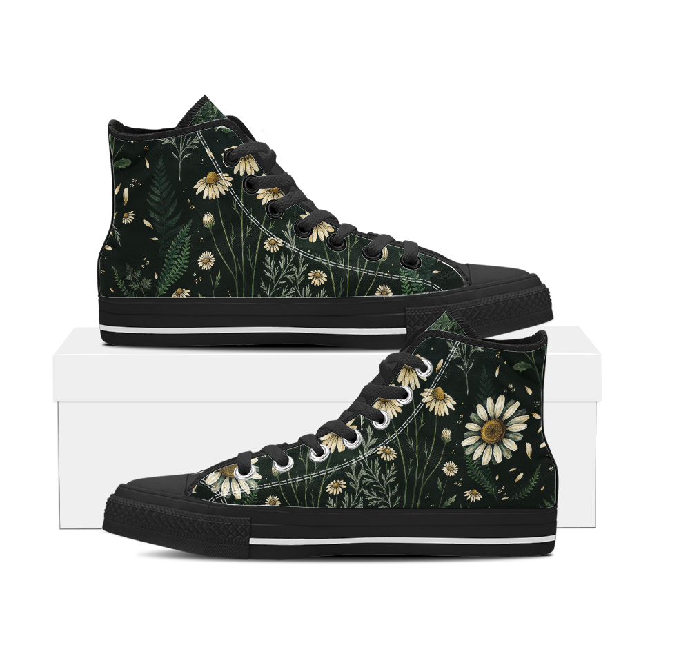 Matricaria High Tops black sole pair