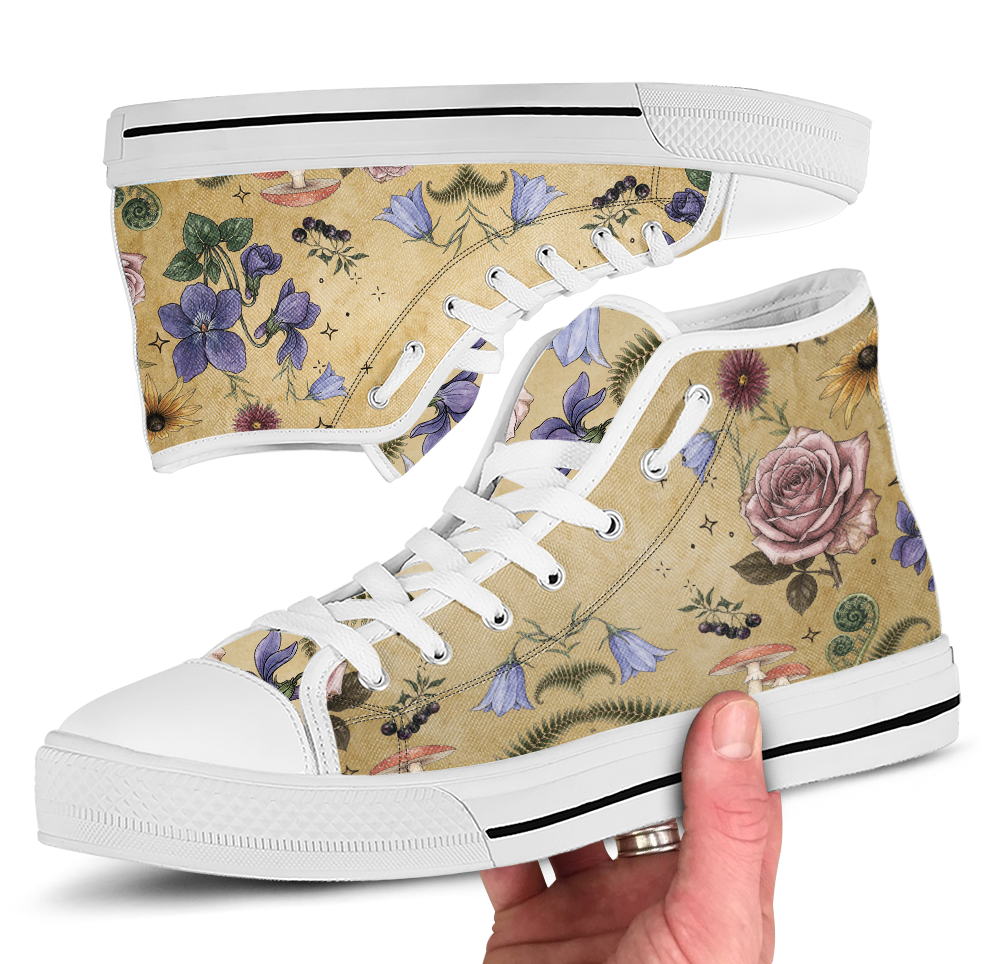Herbarium High Tops on box