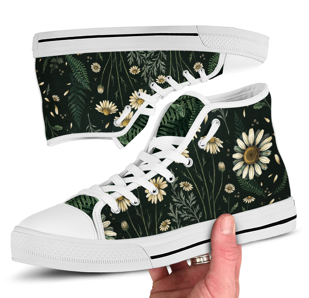 Matricaria High Tops white sole in hand
