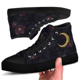 Vespertine High Tops black sole in hand