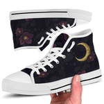 Vespertine High Tops white sole in hand