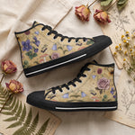 Herbarium High Tops flat lay