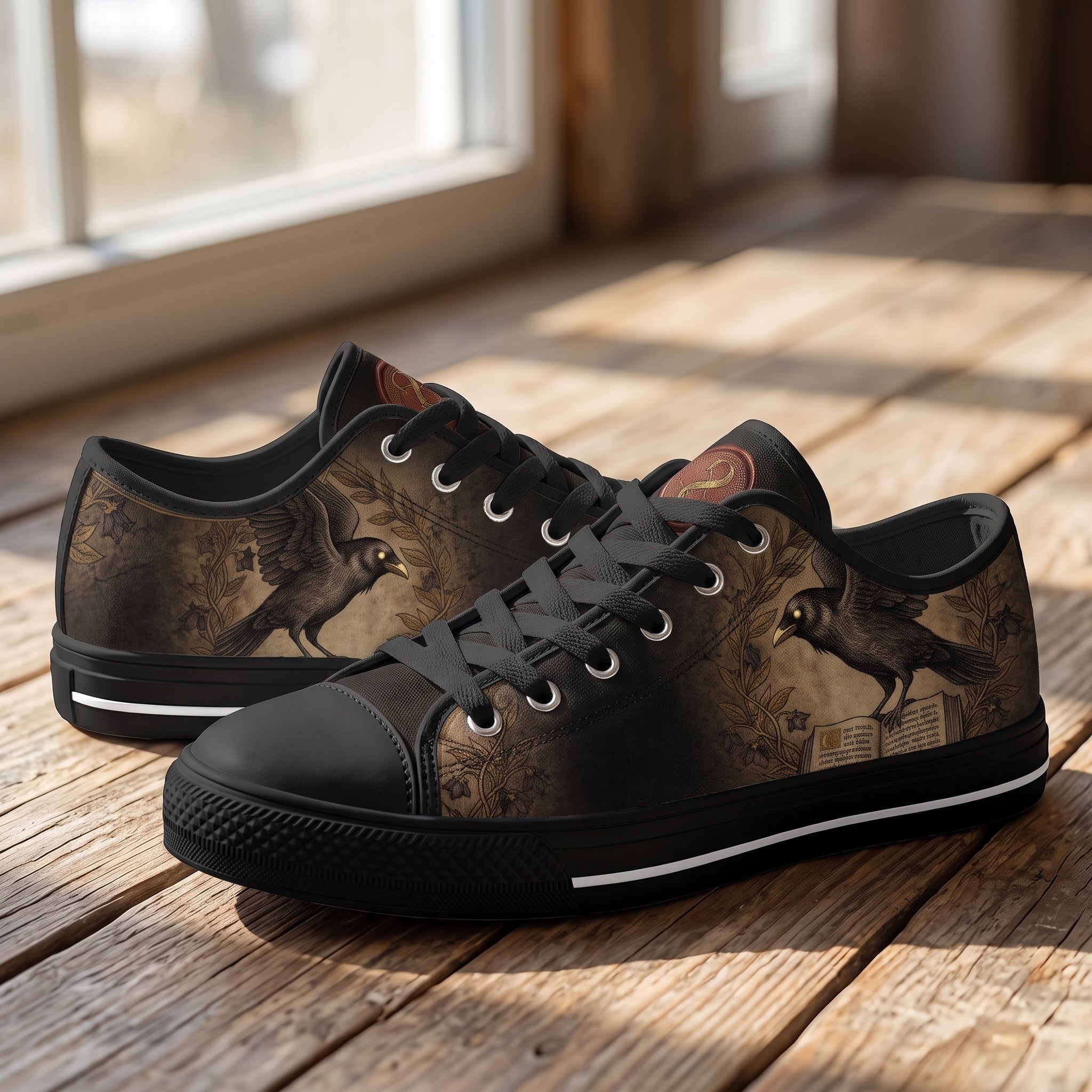 Corvus Low Tops - Wood Floor