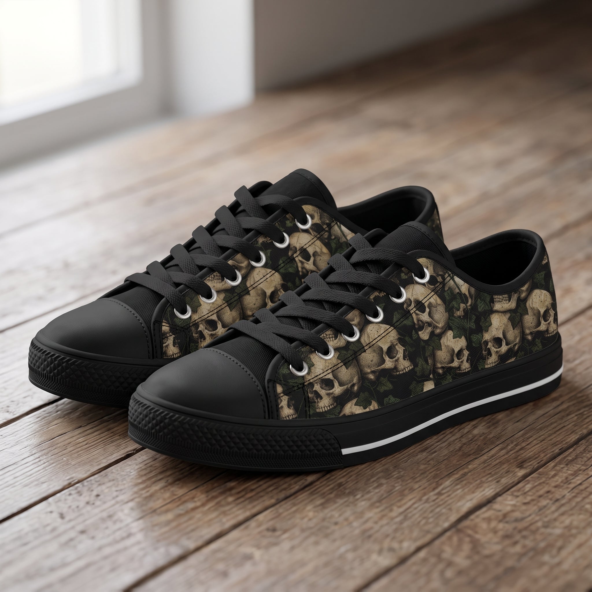 Ossuary Low Tops - Wood Floor
