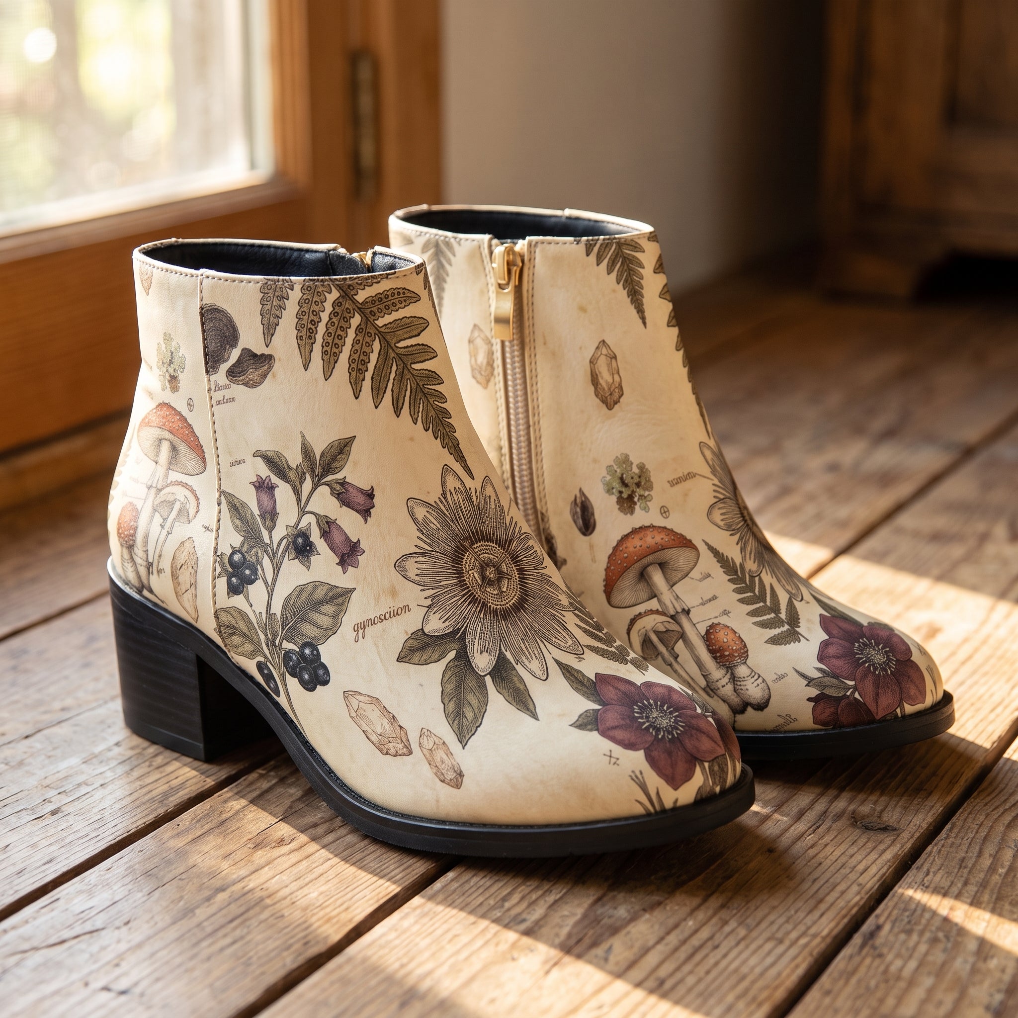 Materia Medica Fashion Zip Boots