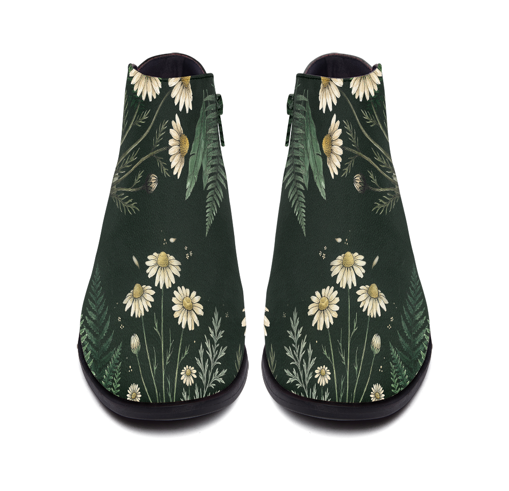 Matricaria Fashion Zip Boots