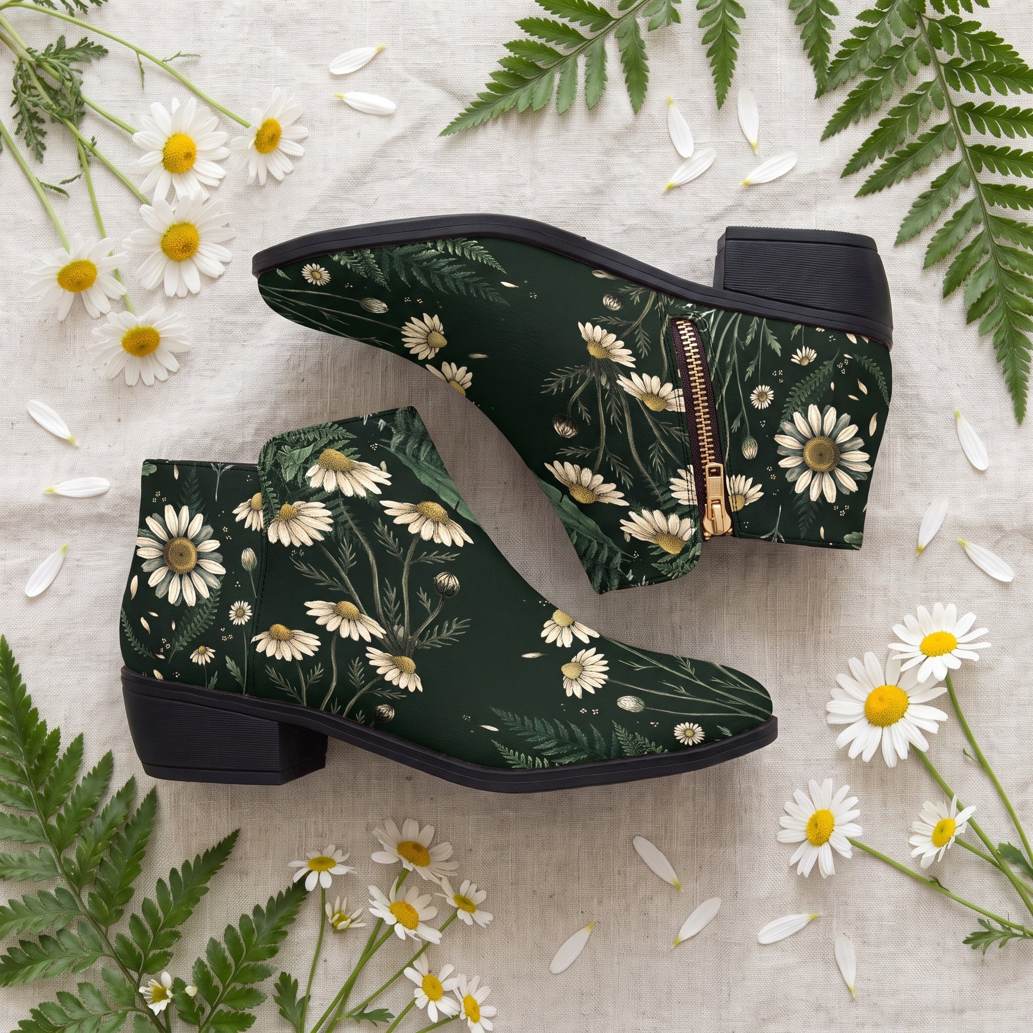 Matricaria Fashion Zip Boots