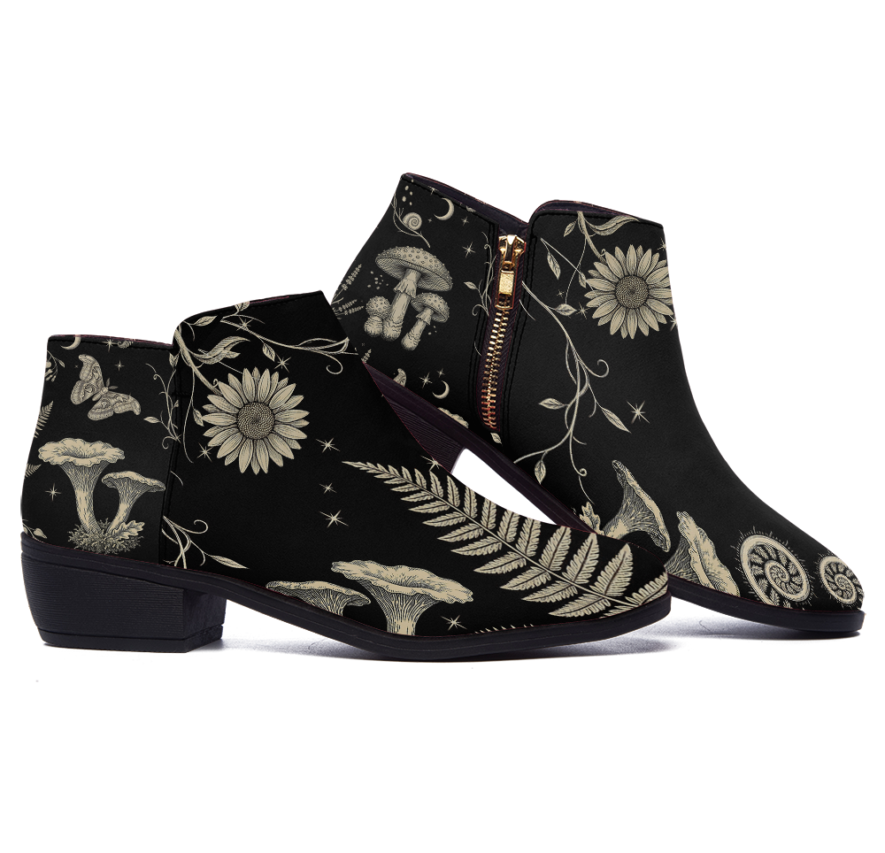 Mycelia Fashion Zip Boots