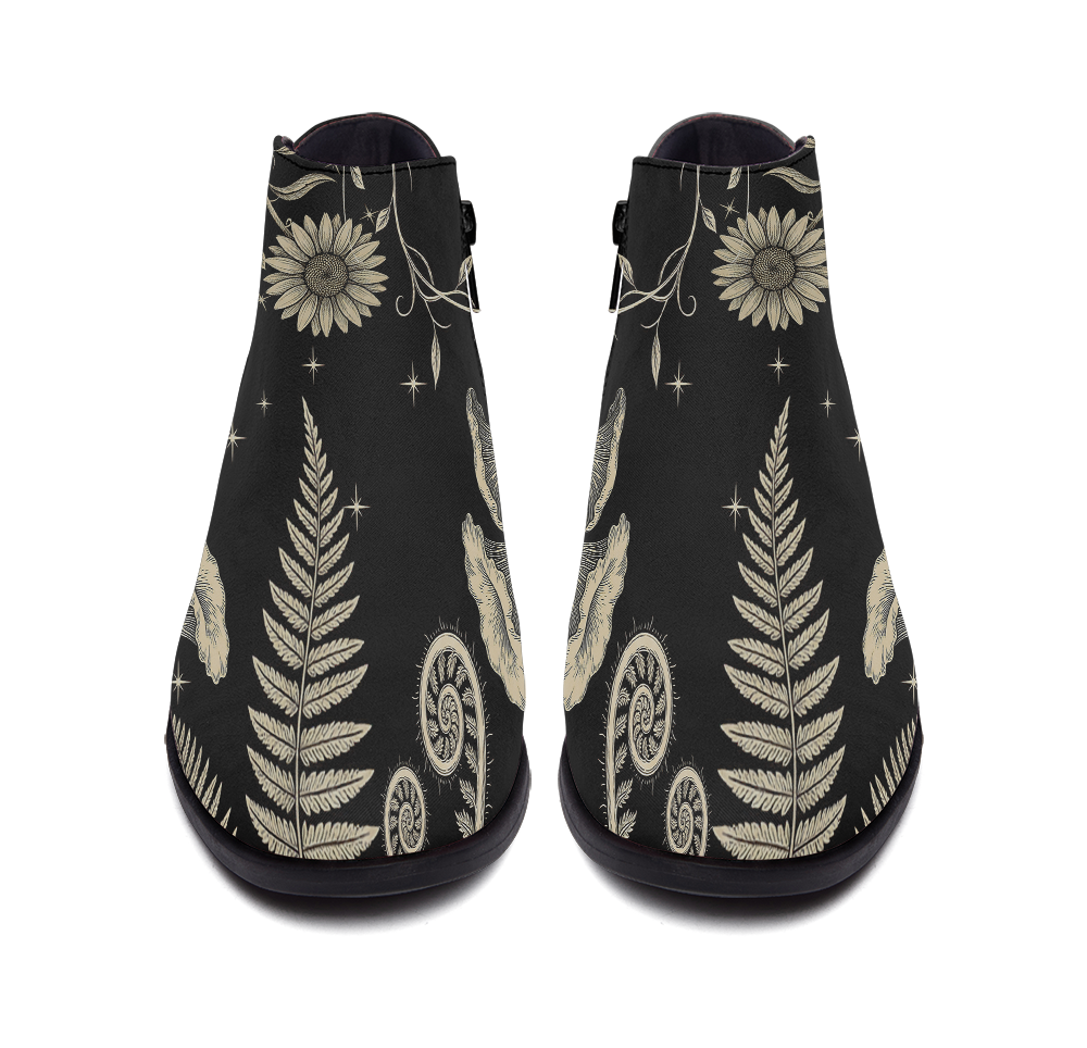 Mycelia Fashion Zip Boots