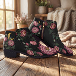 Paeonia Fashion Zip Boots