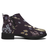 Achillea Chelsea Boots - single side view on white background