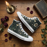 Matricaria High Tops white sole flat lay