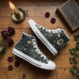 Matricaria High Tops white sole flat lay