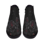Thornveil Rose Fashion Zip Boots