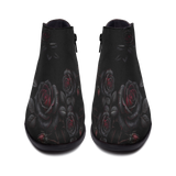 Thornveil Rose Fashion Zip Boots
