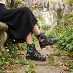 Aurelia Vegan Leather Boots lifestyle