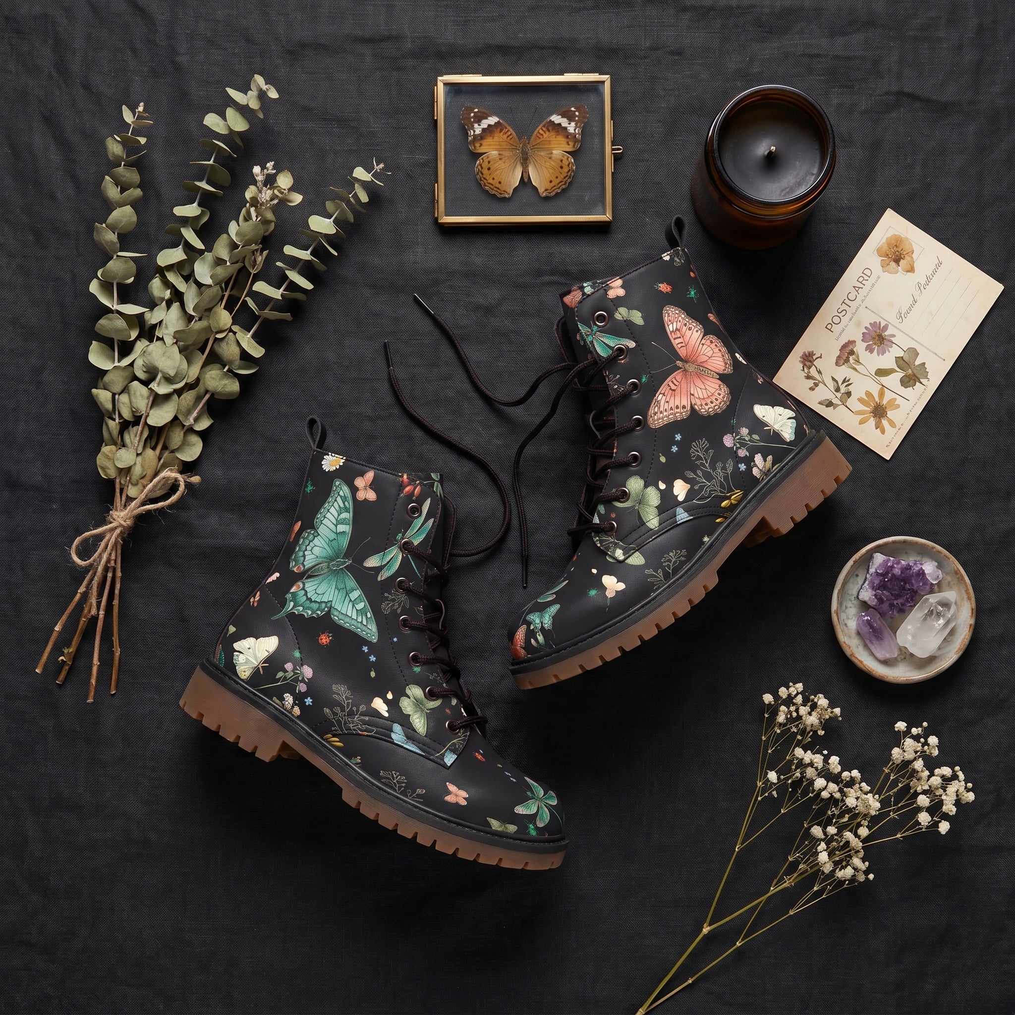 Aurelia Vegan Leather Boots lifestyle 2