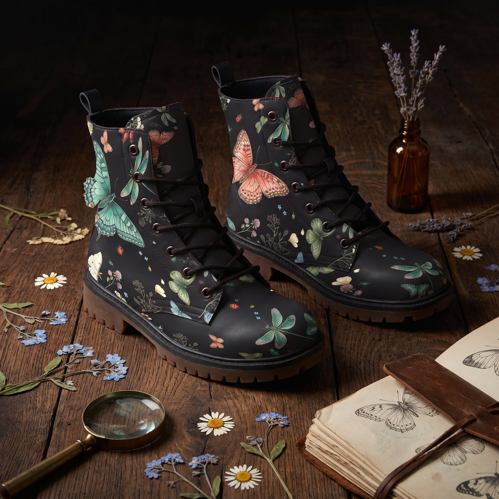 Aurelia Vegan Leather Boots lifestyle 3