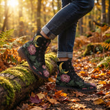 Paeonia Vegan Leather Boots lifestyle